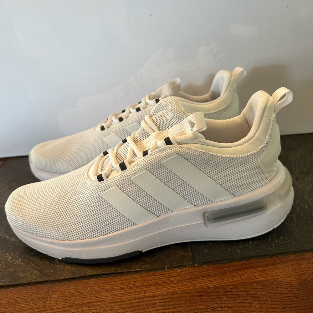 Adidas Cream Mesh Sneakers